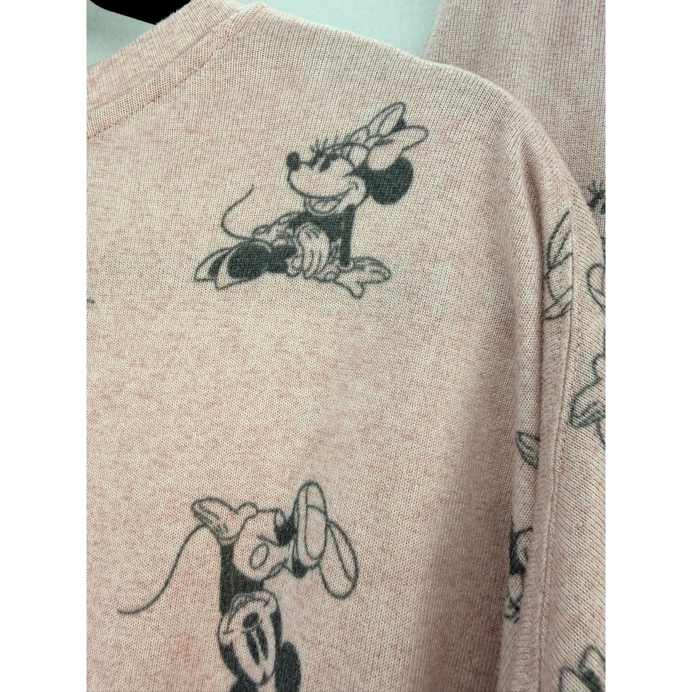 Disney Mickey Minnie Mouse Pajama Set Pink Lounge Joggers Top Womens L XL - Picture 11 of 15